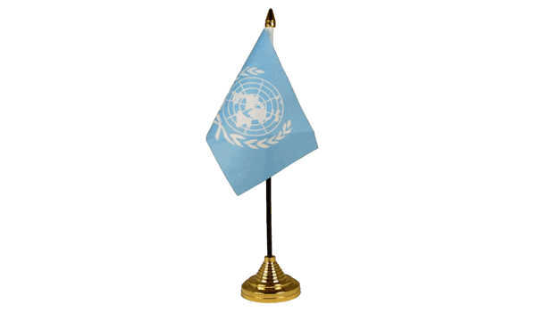 United Nations Table Flags